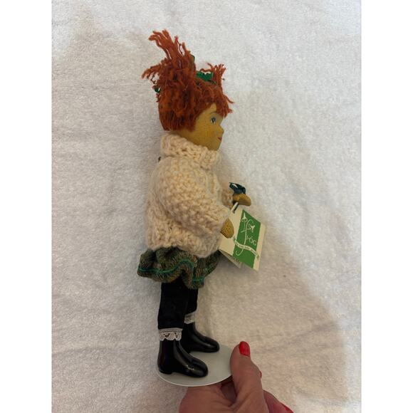The Irish Little People Hand Crafted Doll "Aoife Mischievous Fairy" Collector's - Picture 8 of 8